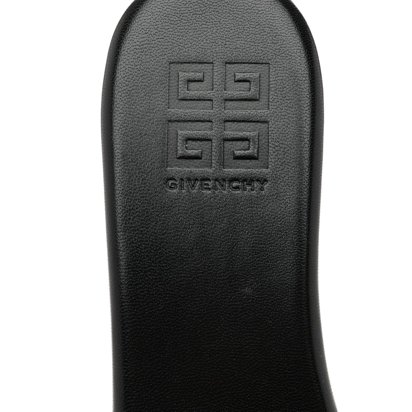 Logo 4G Flat Sandals 39 Black