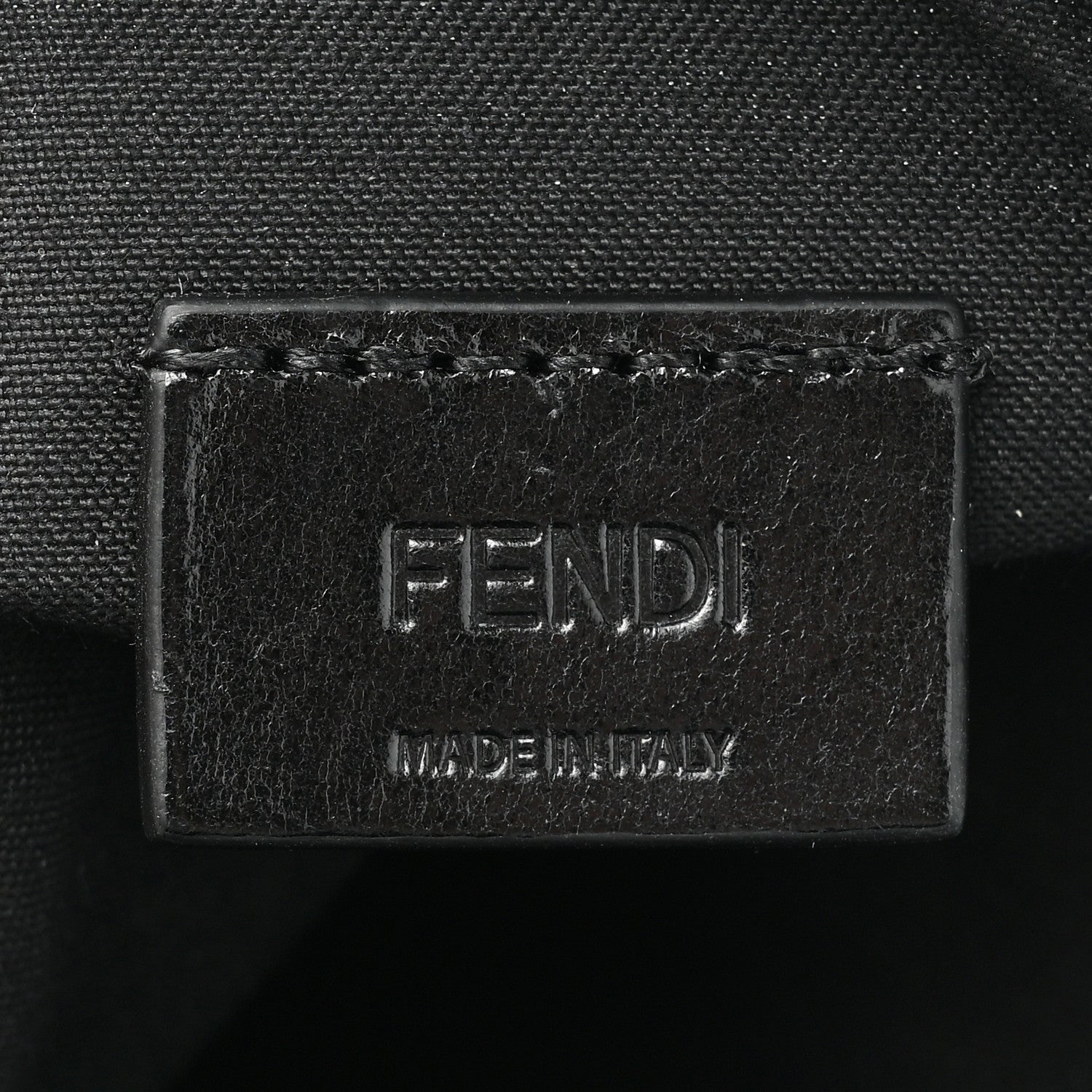 Fendi Econyl Nylon Cuoio Romano Monochrome Baguette Crossbody Phone Pouch Baleari 6 of 10