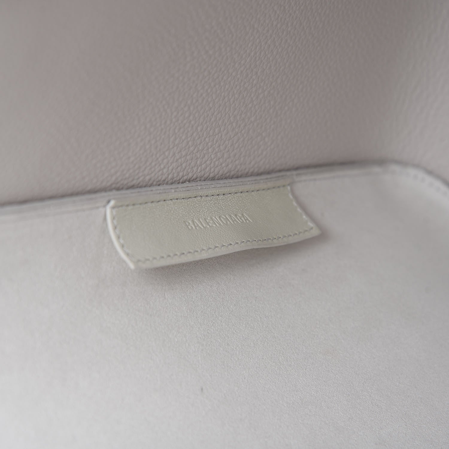 Balenciaga Grained Calfskin Medium 2.0 North South Shopping Tote White 10 of 11