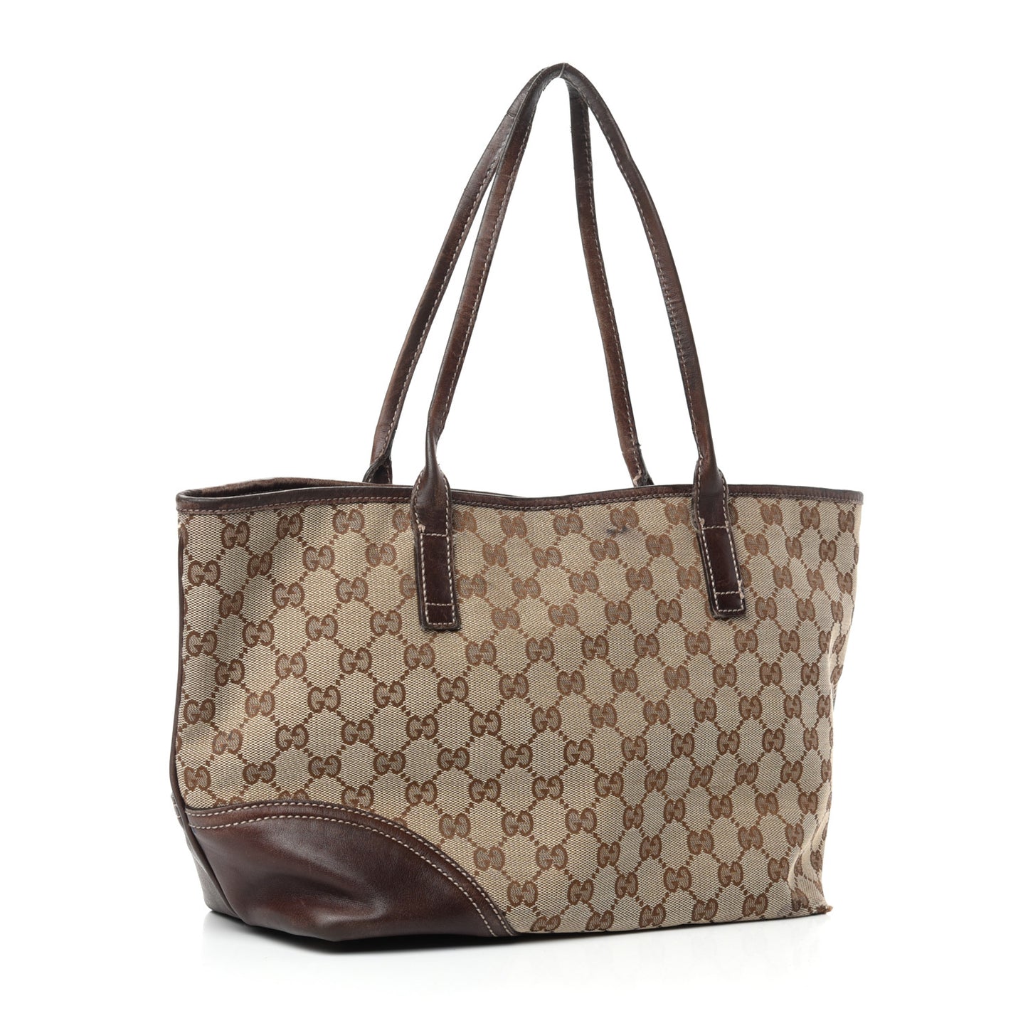 Monogram Medium New Britt Tote Brown