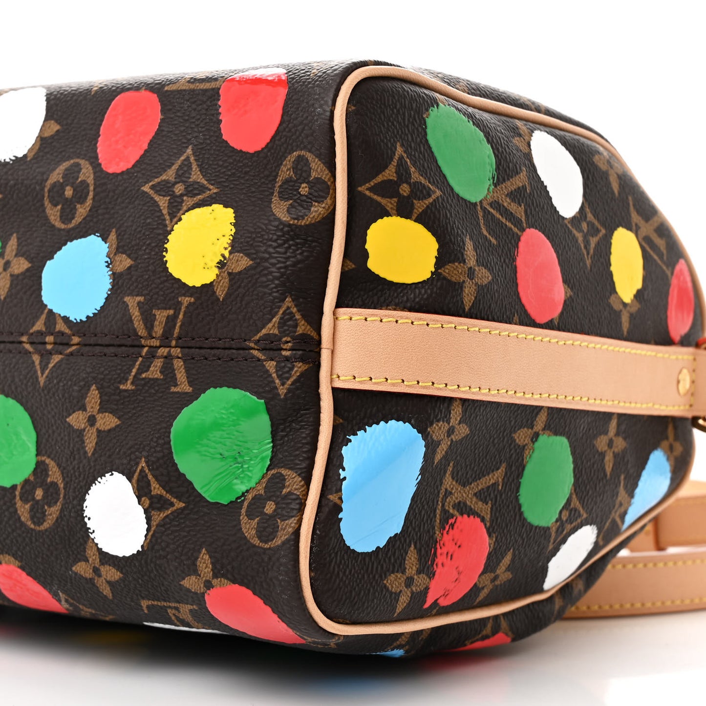 LV X YK Monogram Speedy Bandouliere 25 Multicolor