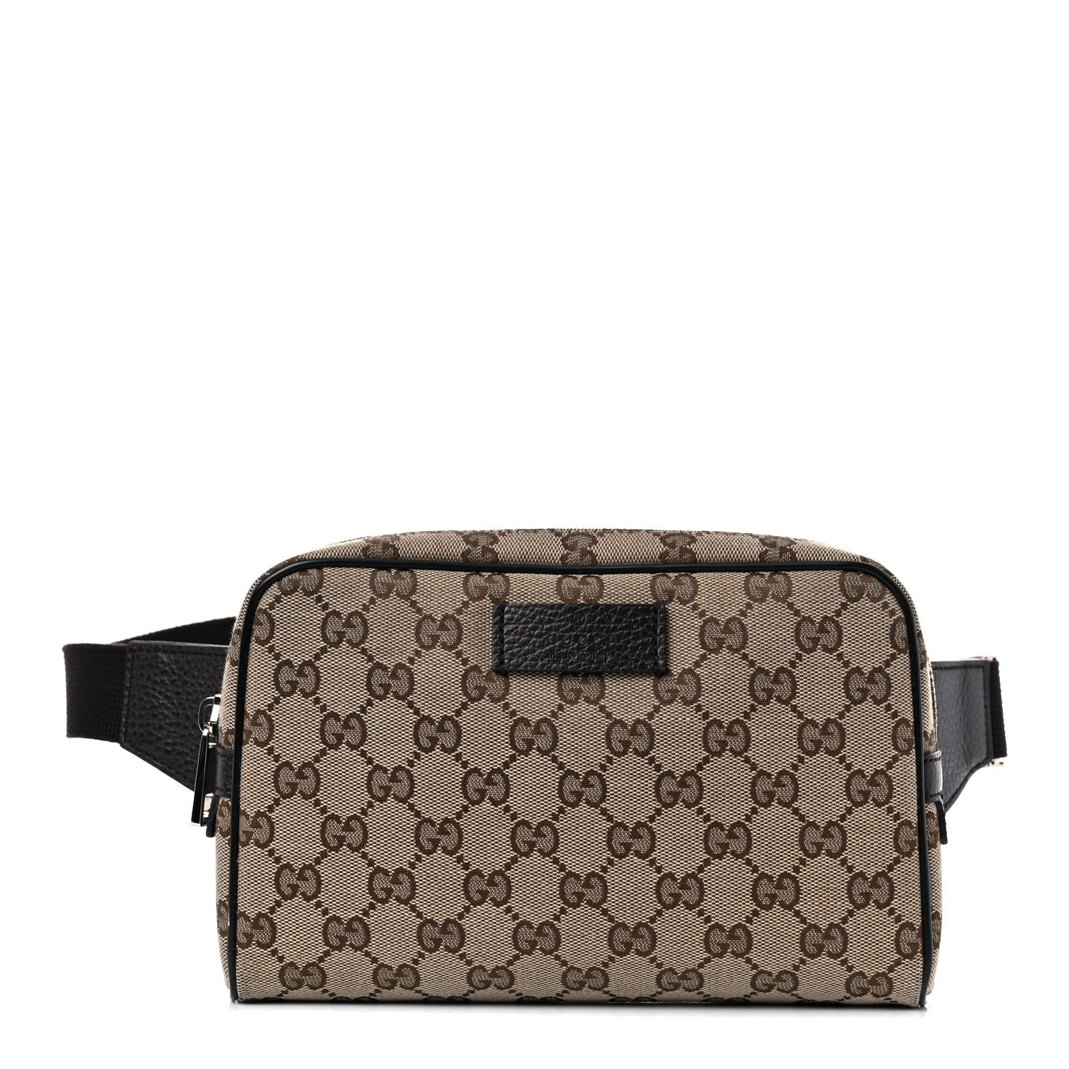 Gucci Monogram Belt Bag Dark Brown 1 of 9