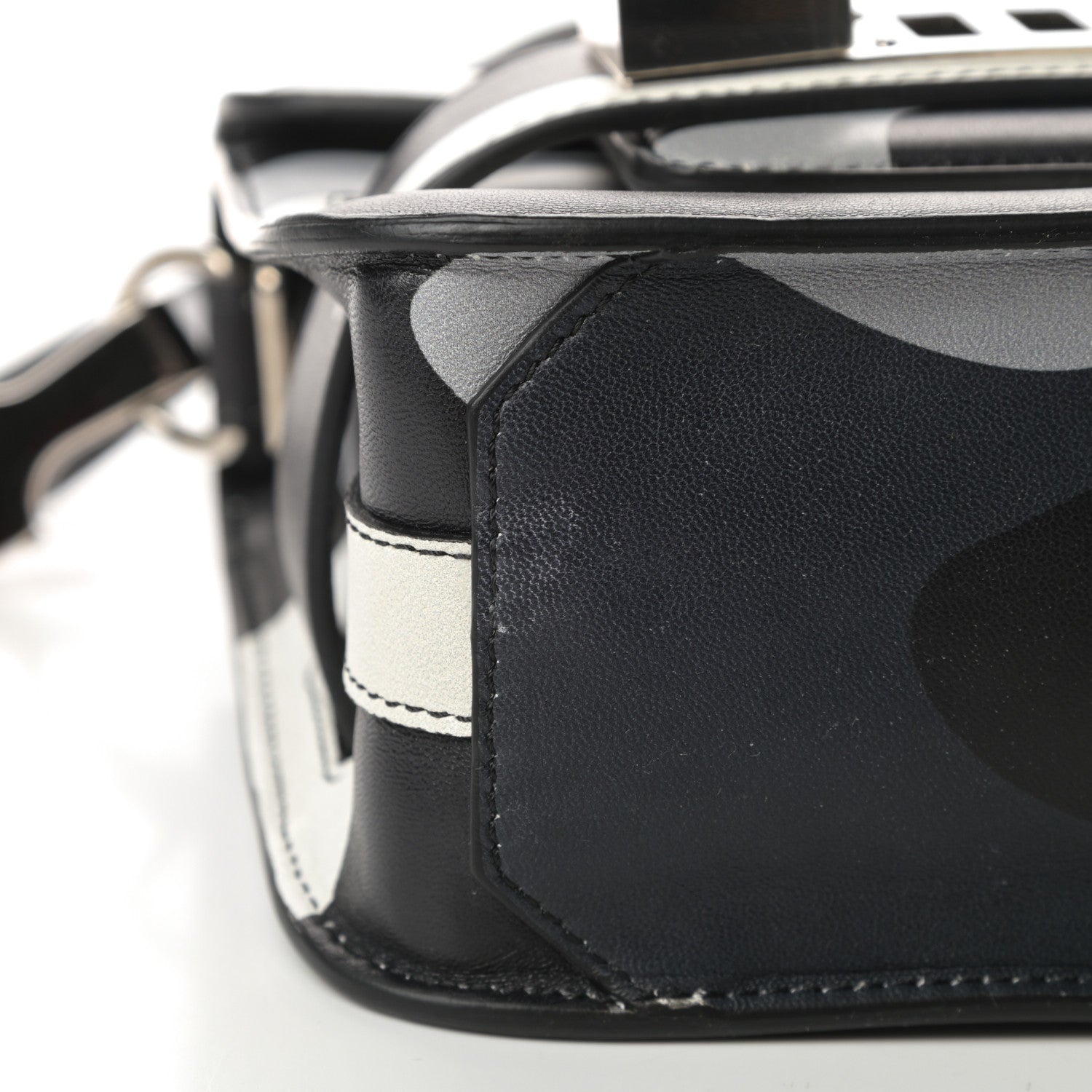 Proenza Schouler Calfskin Camouflage Tiny PS11 Classic Shoulder Bag Black 11 of 13