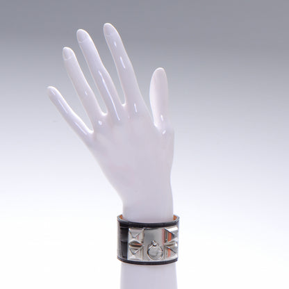 Hermes Shiny Alligator Collier De Chien CDC Bracelet Amethyst Small 2 of 6