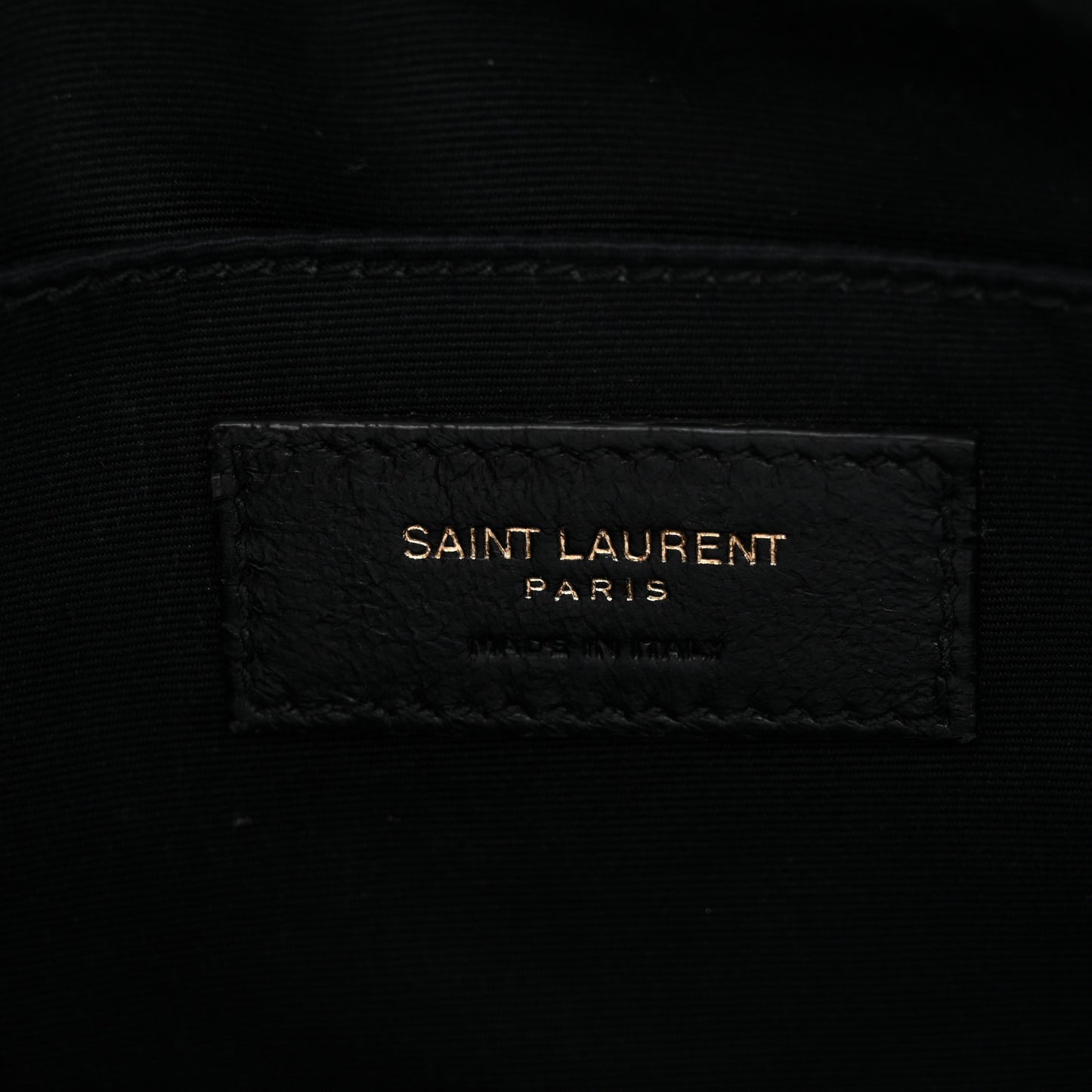Calfskin Matelasse Monogram Lou Camera Bag Black