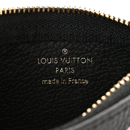 Louis Vuitton Empreinte Monogram Giant Key Pouch Black Beige 6 of 6