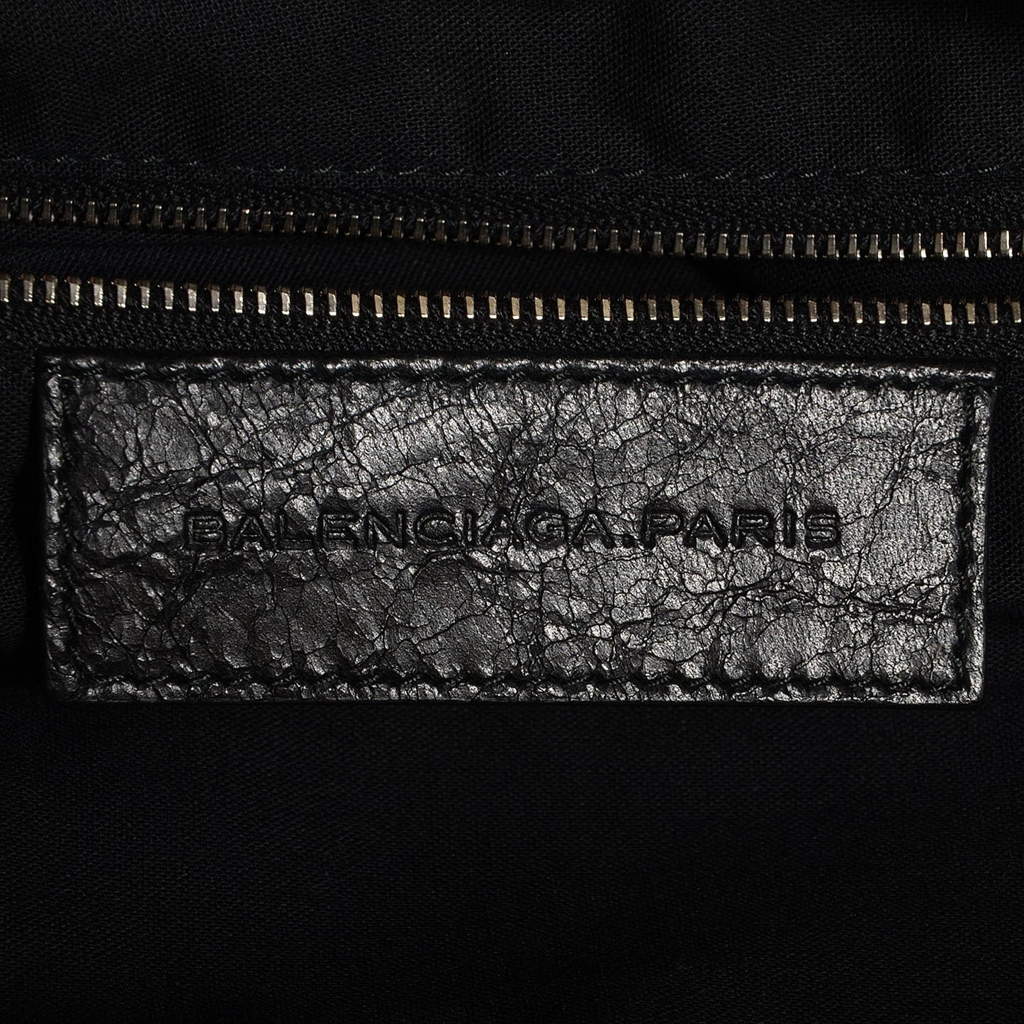 Agneau Giant 21 Silver Hardware Work Black
