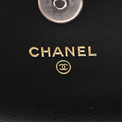 Chanel Lambskin Quilted Chanel 19 Flap Clutch Black 6 of 11