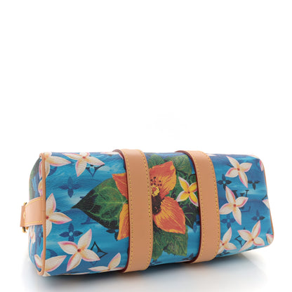 Louis Vuitton Monogram Surfin' Keepall Bandouliere 25 Bright Blue 4 of 12