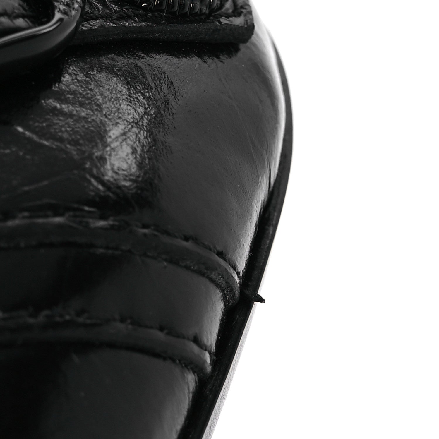 Balenciaga Agneau Arena Cagole 70mm Ankle Boots 38 Black 10 of 12