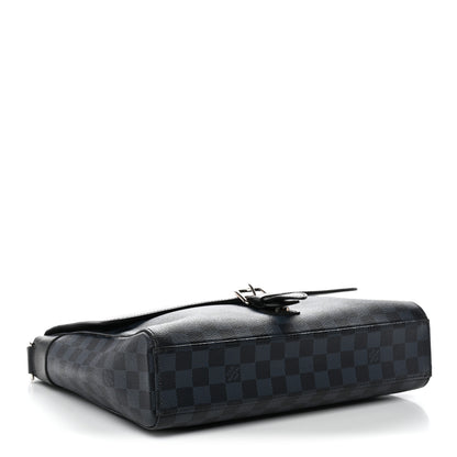 Louis Vuitton Damier Cobalt Newport Messenger MM 4 of 11