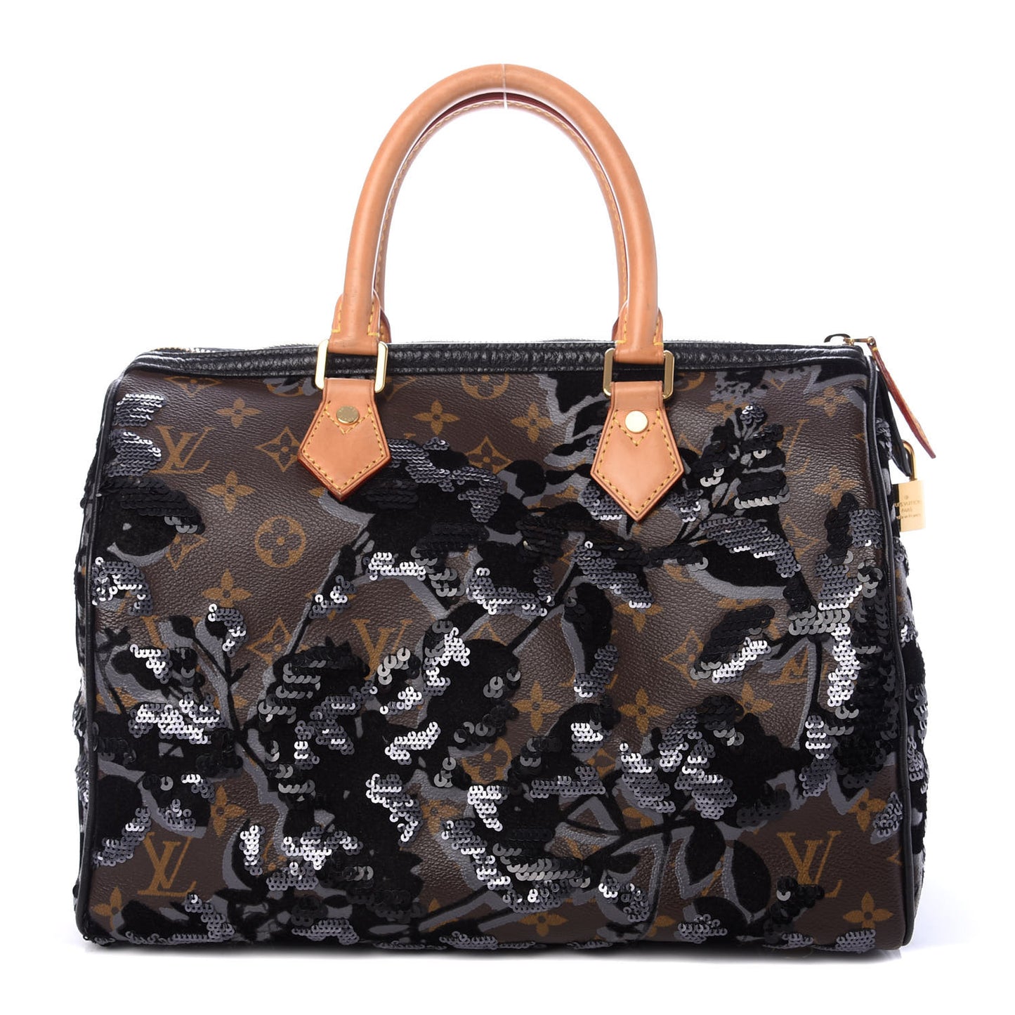 Monogram Fleur De Jais Sequins Speedy 30