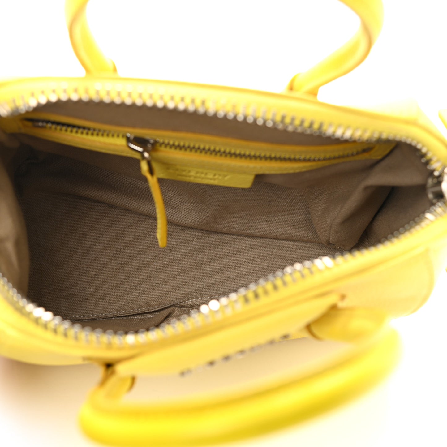 Sugar Goatskin Mini Antigona Yellow