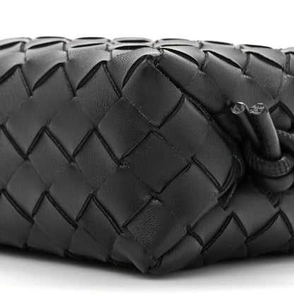 Bottega Veneta Nappa Intrecciato Mini Loop Camera Bag Black 8 of 9