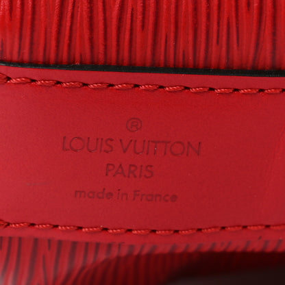Louis Vuitton Epi Sac D'epaule Castillan Red 6 of 9