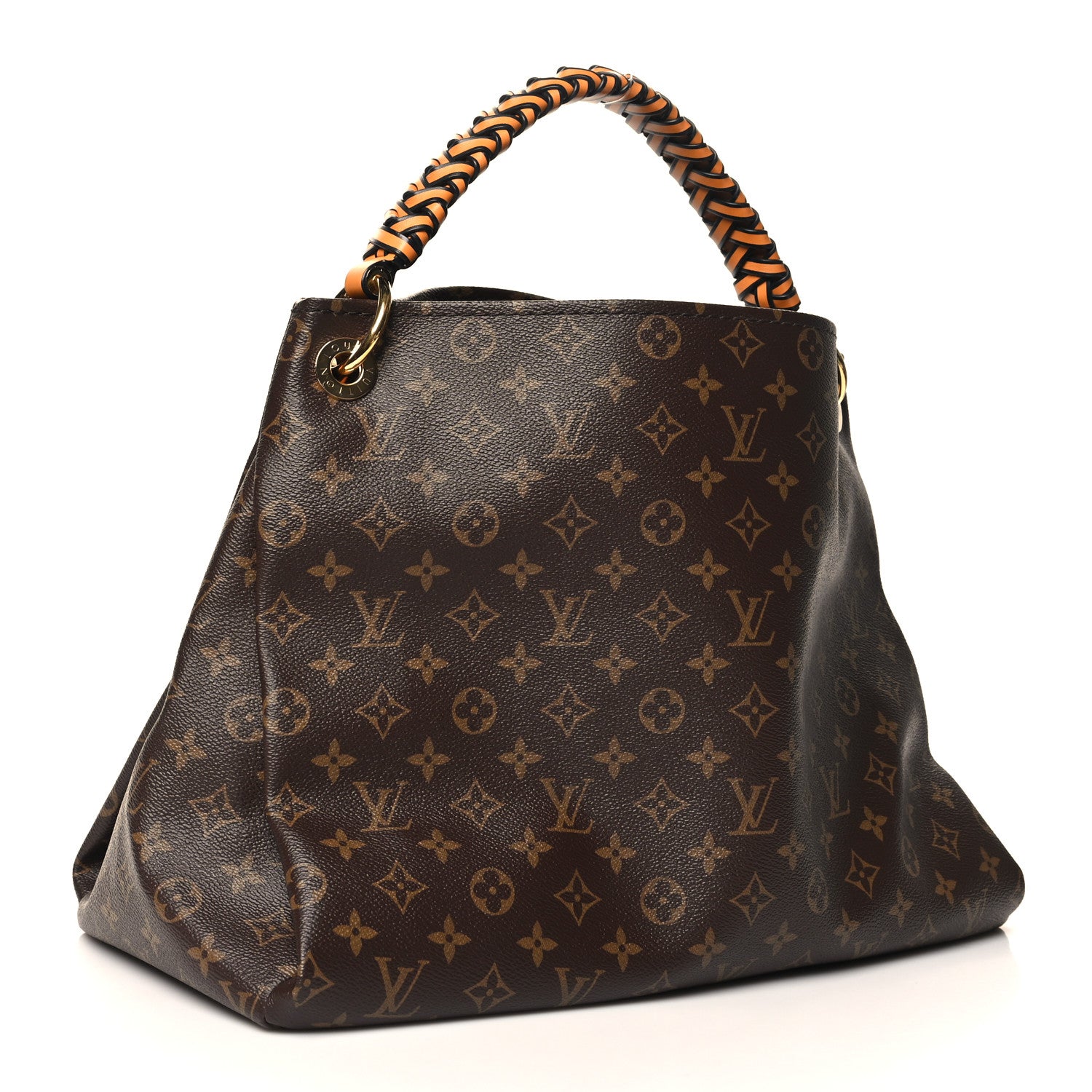 Louis Vuitton Monogram Braided Artsy MM Safran Imperial 3 of 9