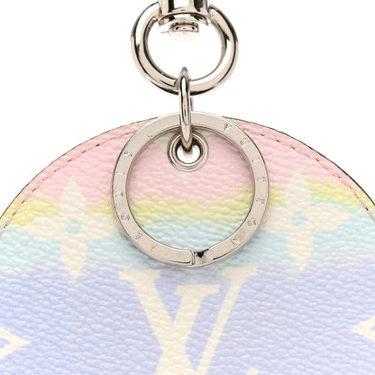 Louis Vuitton Monogram Escale Bag Charm Key Holder Pastel 3 of 3
