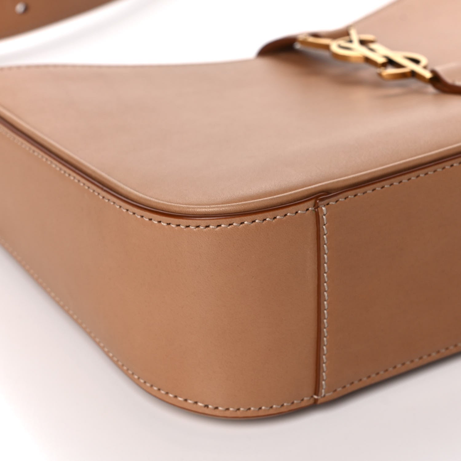 Saint Laurent Smooth Calfskin Le 5 A 7 Hobo Brown 9 of 10