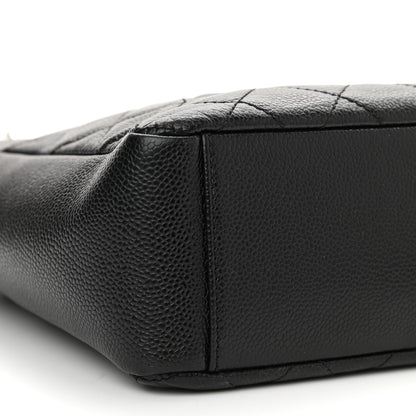 Chanel Caviar Quilted Petit Shopping Tote PST Black 9 of 10