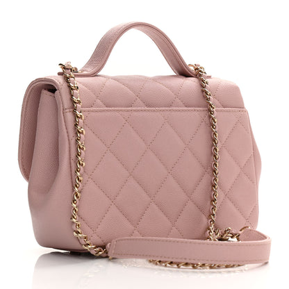 Chanel Caviar Quilted Small Business Affinity Flap Light Pink 3 of 15