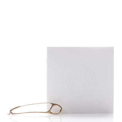 Hermes 18K Rose Gold Diamond Chaine d'Ancre Punk Brooch Pin 5 of 5