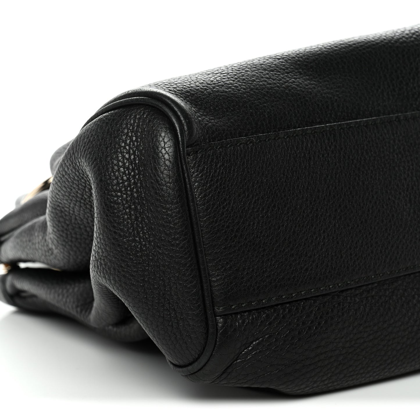 Calfskin Medium Sukey Tote  Black