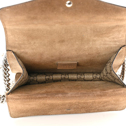 Gucci GG Supreme Monogram Mini Dionysus Shoulder Bag Taupe 5 of 10