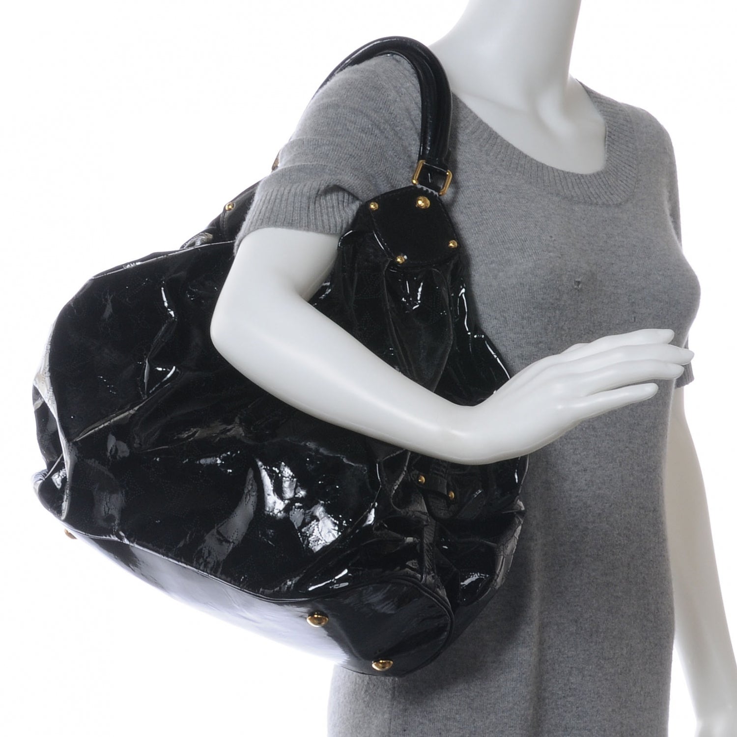 Louis Vuitton Surya Mahina L Black 2 of 7