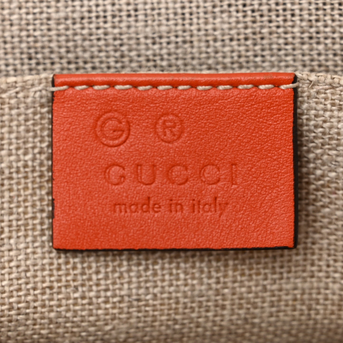 Microguccissima Mini Dome Bag Sun Orange