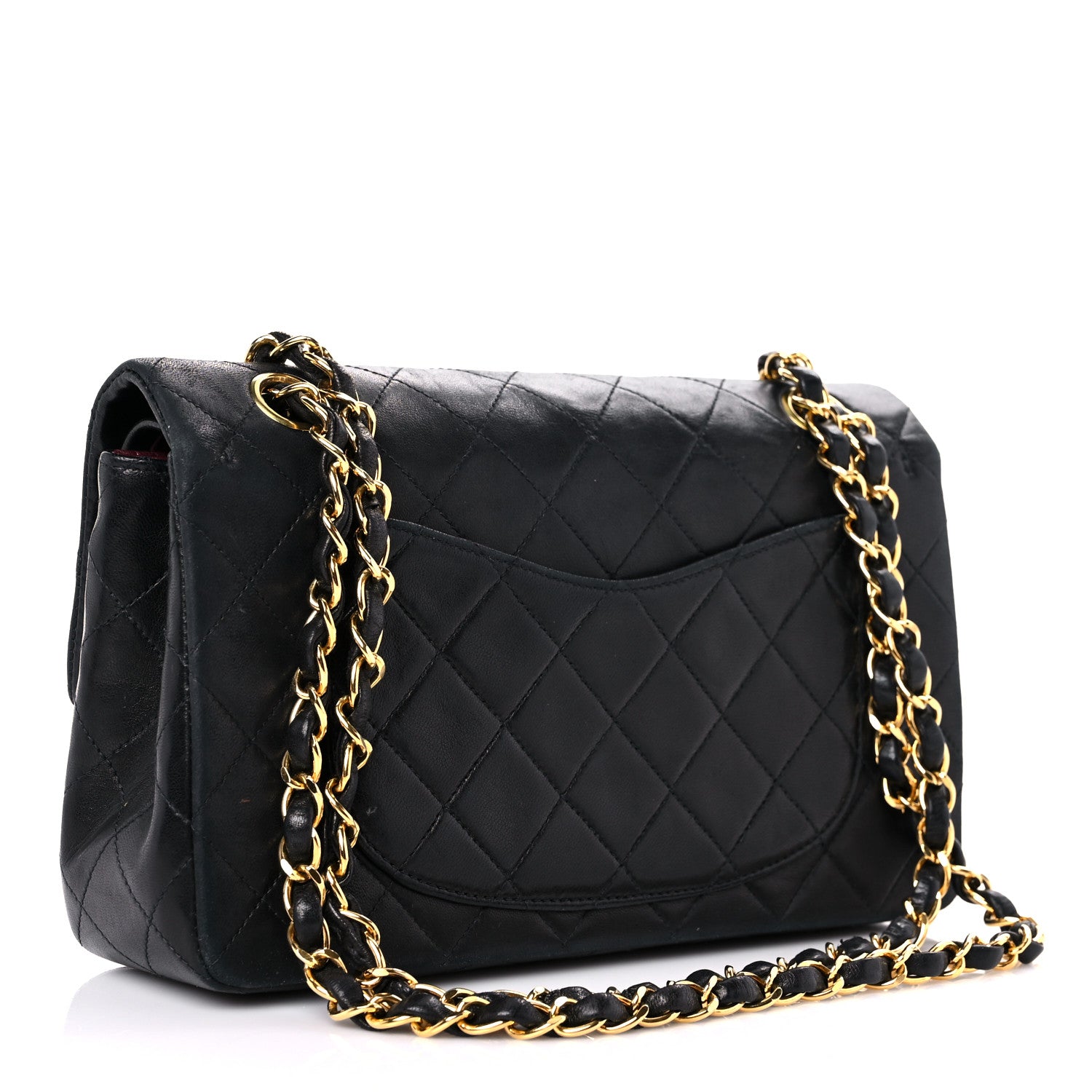 Chanel Lambskin Quilted Small Double Flap Black 2 of 24