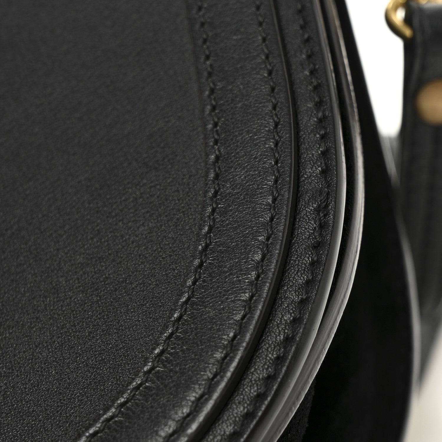 Chloe Calfskin Suede Medium Nile Bracelet Bag Black 11 of 11