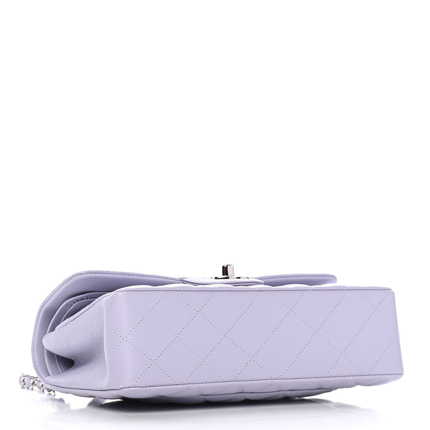 Chanel Caviar Quilted Small Double Flap Light Purple 4 of 9