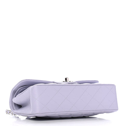 Chanel Caviar Quilted Small Double Flap Light Purple 4 of 9