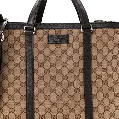 Gucci GG Monogram Large Joy Tote Bag Dark Brown 9 of 13