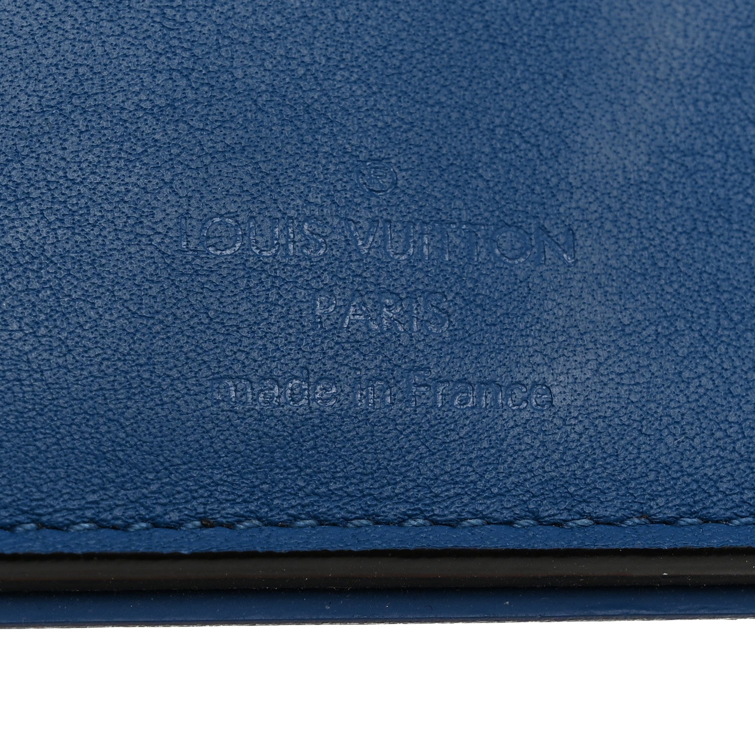 Louis Vuitton Damier Graphite Pocket Organizer Bleu Neon 6 of 6