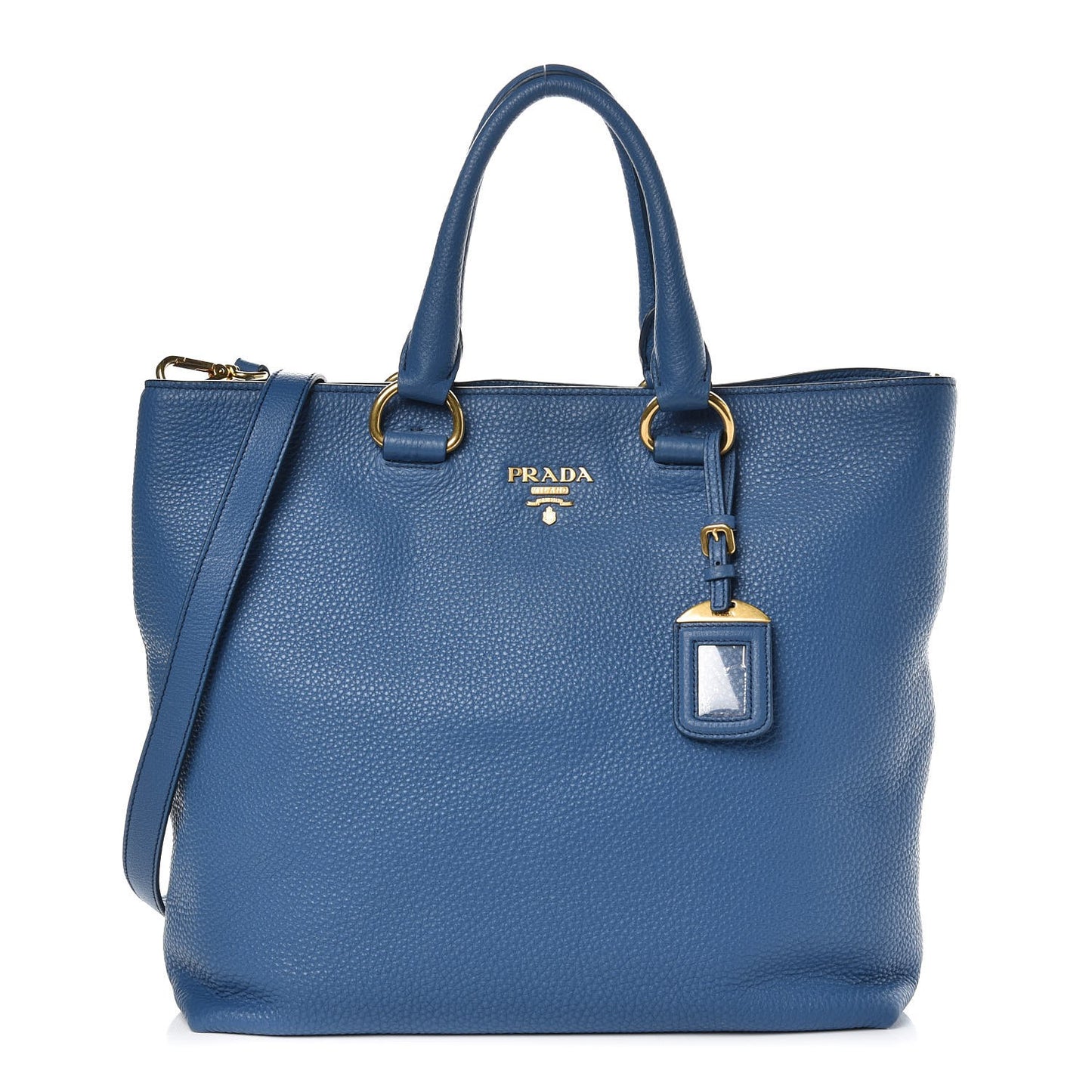 Vitello Daino Tote Cobalto