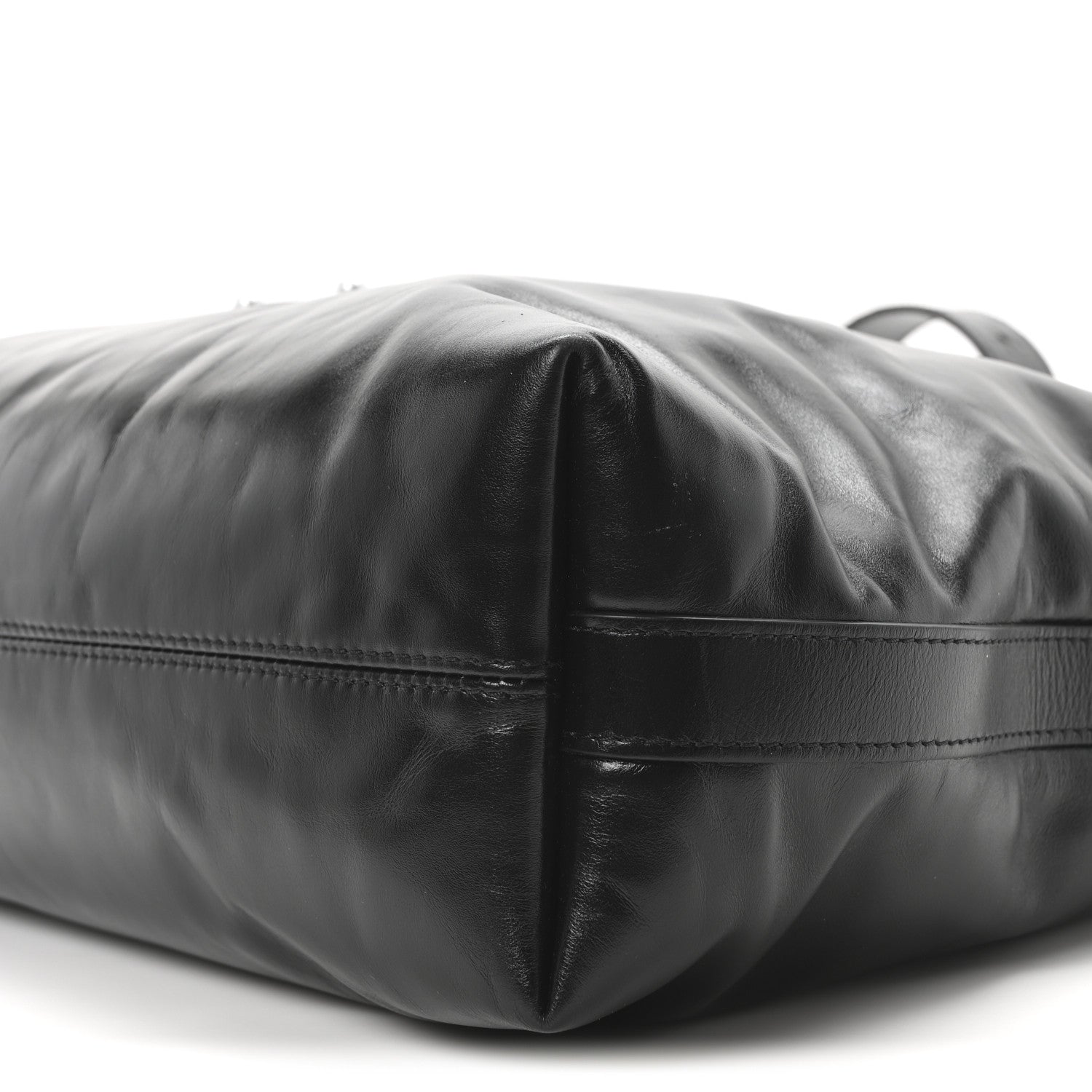 Louis Vuitton LV Night Calfskin Vagabond Hobo Black 9 of 9