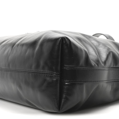 Louis Vuitton LV Night Calfskin Vagabond Hobo Black 9 of 9