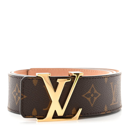 Louis Vuitton Monogram 40mm LV Initiales Belt 85 34 1 of 8