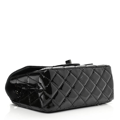 Chanel Patent Calfskin Quilted 2.55 Reissue Mini Flap So Black 4 of 12
