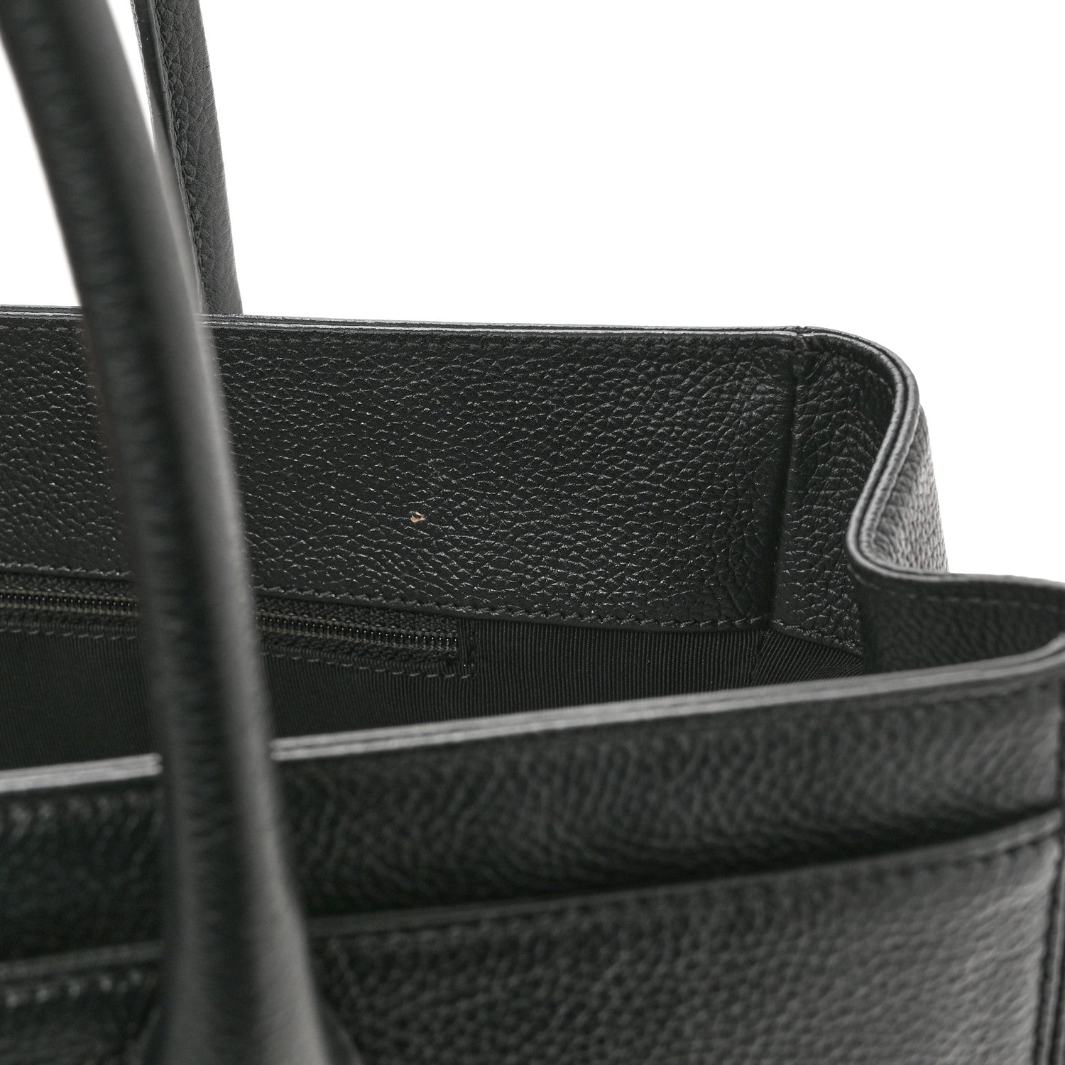 Chanel Calfskin Cerf Executive Shopper Tote Black 9 of 12
