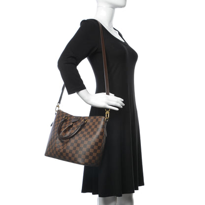 Louis Vuitton Damier Ebene Siena MM 3 of 9