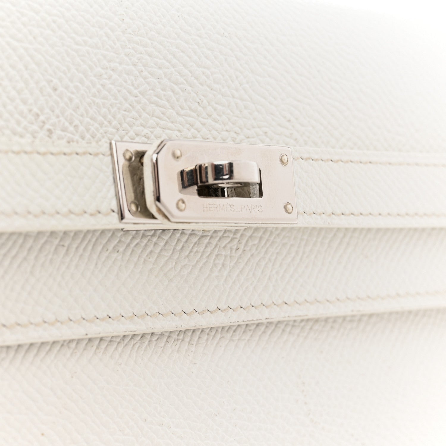 Hermes Epsom Kelly Longue Wallet White 7 of 10