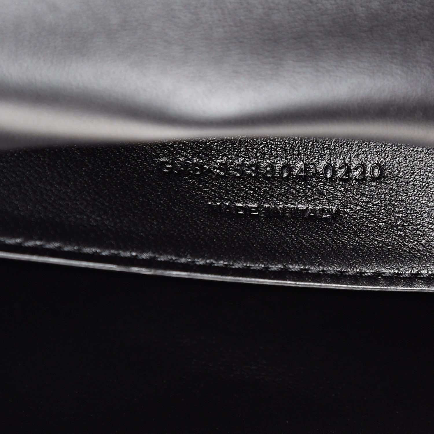 Saint Laurent Smooth Calfskin Leopard Print Medium Reversible Monogram Kate Satchel Black 9 of 15