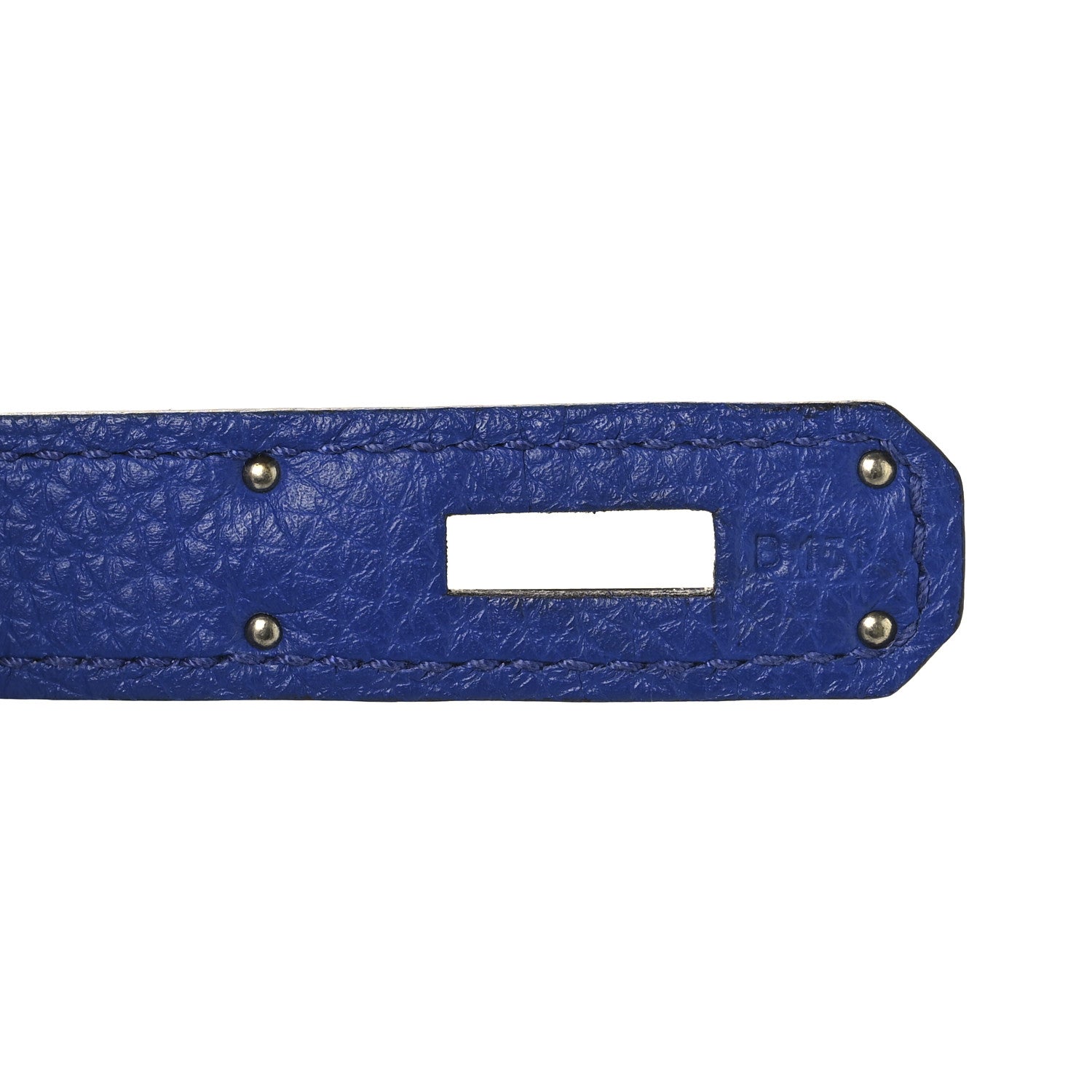 Hermes Togo BIRKIN 30 Bleu Electrique 7 of 12