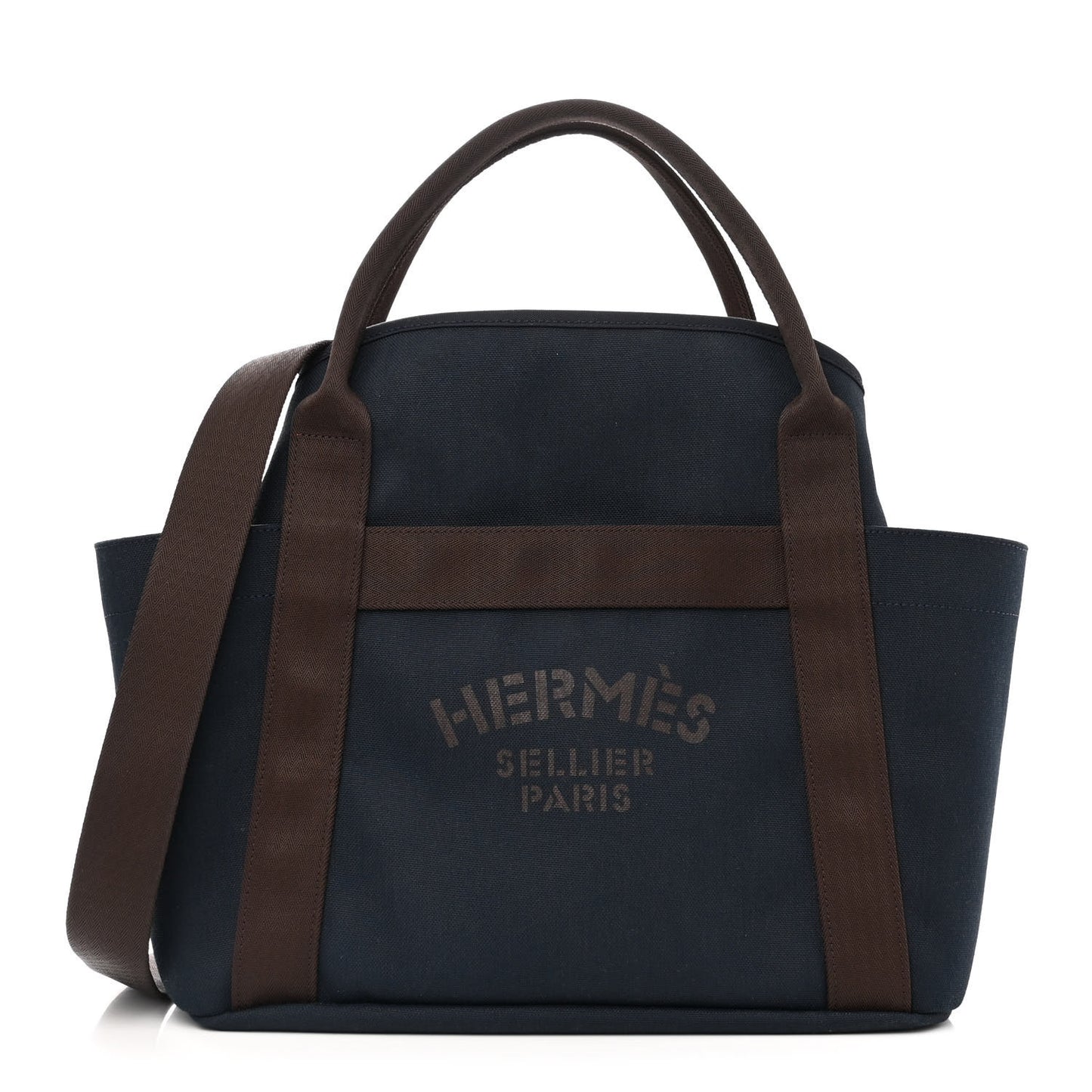 Canvas The Grooming Bag Bleu Navy Feu
