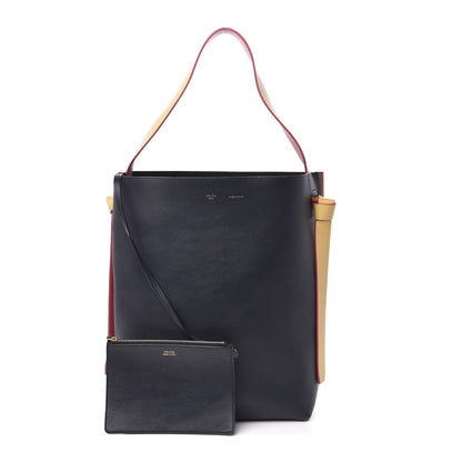 Celine Shiny Smooth Calfskin Small Twisted Cabas Black Light Copper 1 of 12