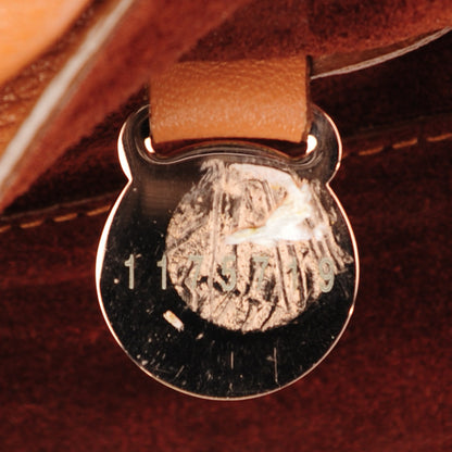 Mulberry Glossy Goatskin Small Lily Flap Apricot 7 of 8