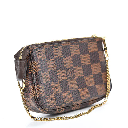 Louis Vuitton Damier Ebene Mini Pochette Accessories 2 of 6