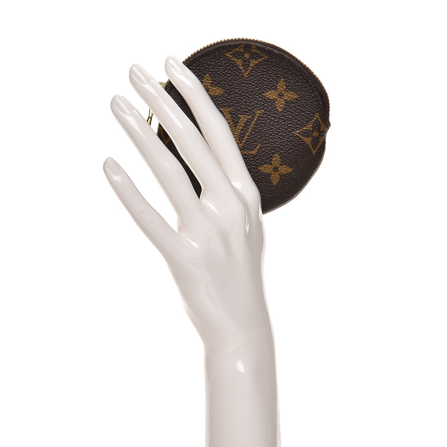 Louis Vuitton Monogram Round Coin Purse 2 of 9